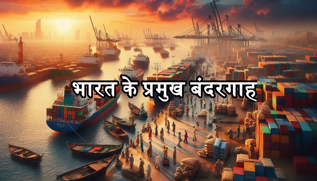 भारत के प्रमुख बंदरगाह (Major Ports of India)