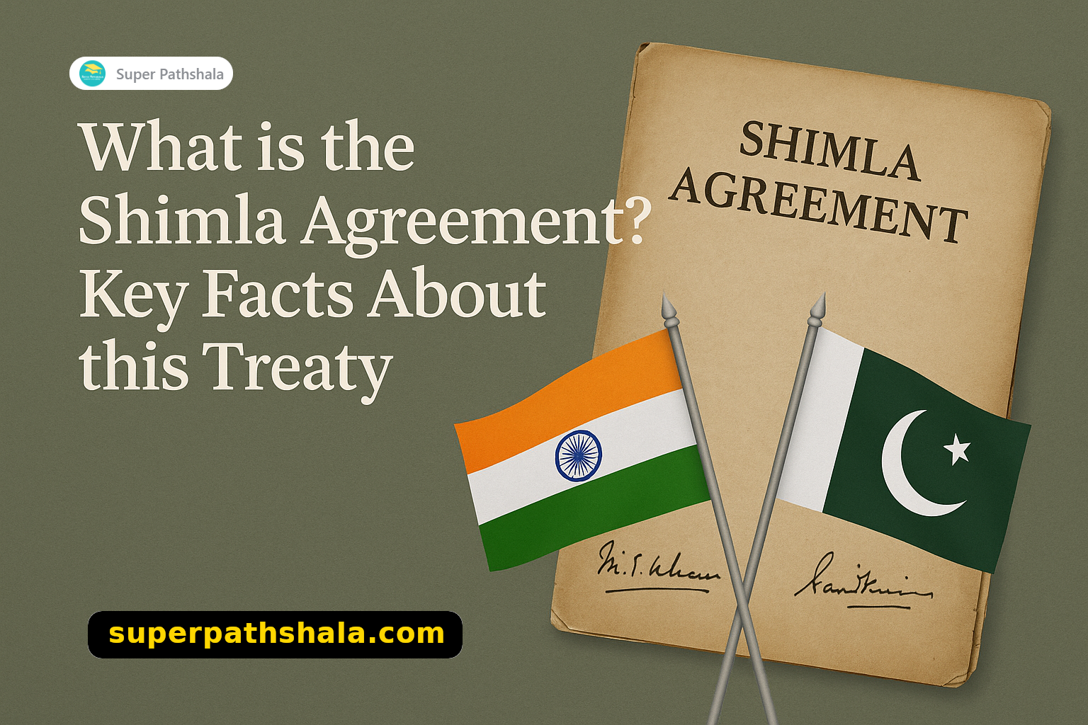 What is the Shimla Agreement? Key Facts About this Treaty